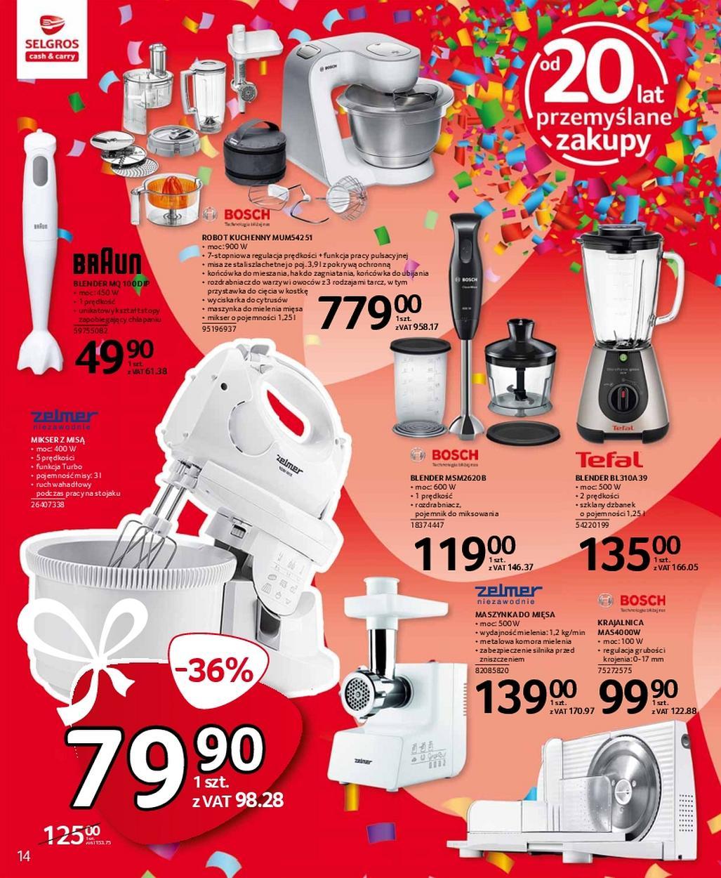 Gazetka promocyjna Selgros str. 14