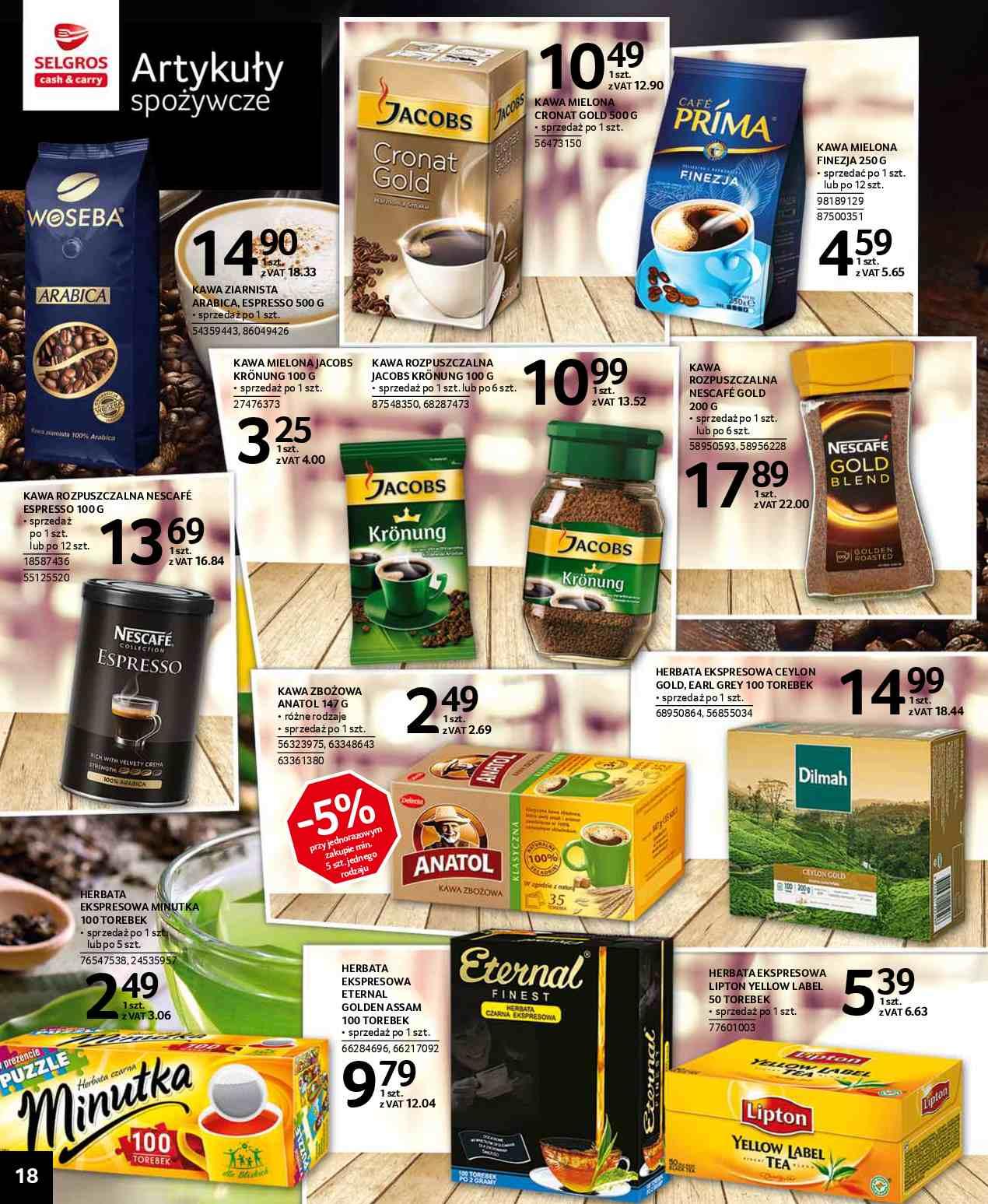 Gazetka promocyjna Selgros str. 18