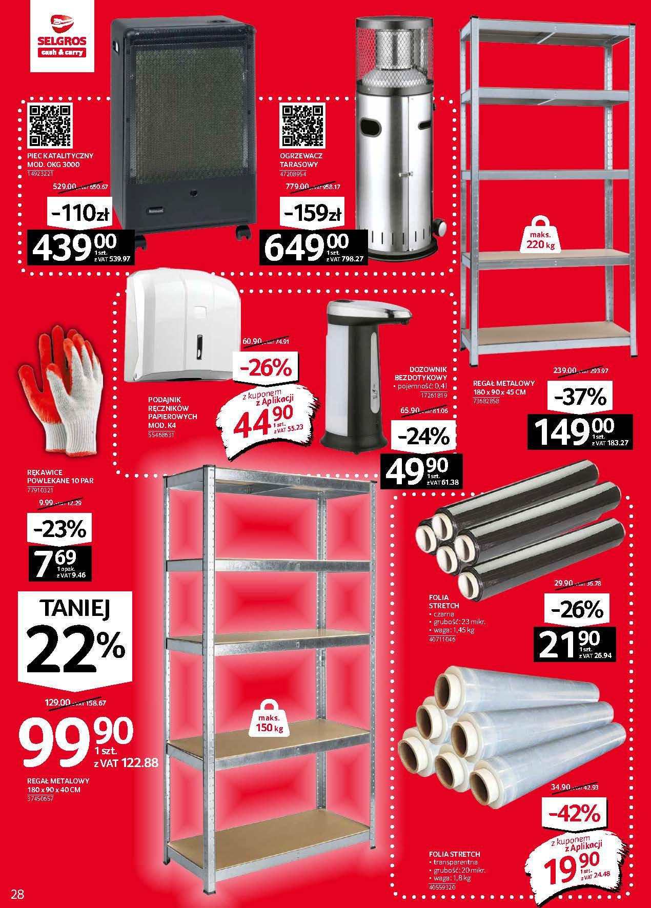 Gazetka promocyjna Selgros str. 28
