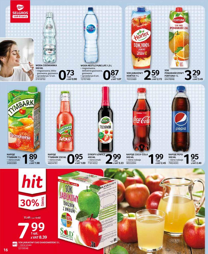 Gazetka promocyjna Selgros str. 16