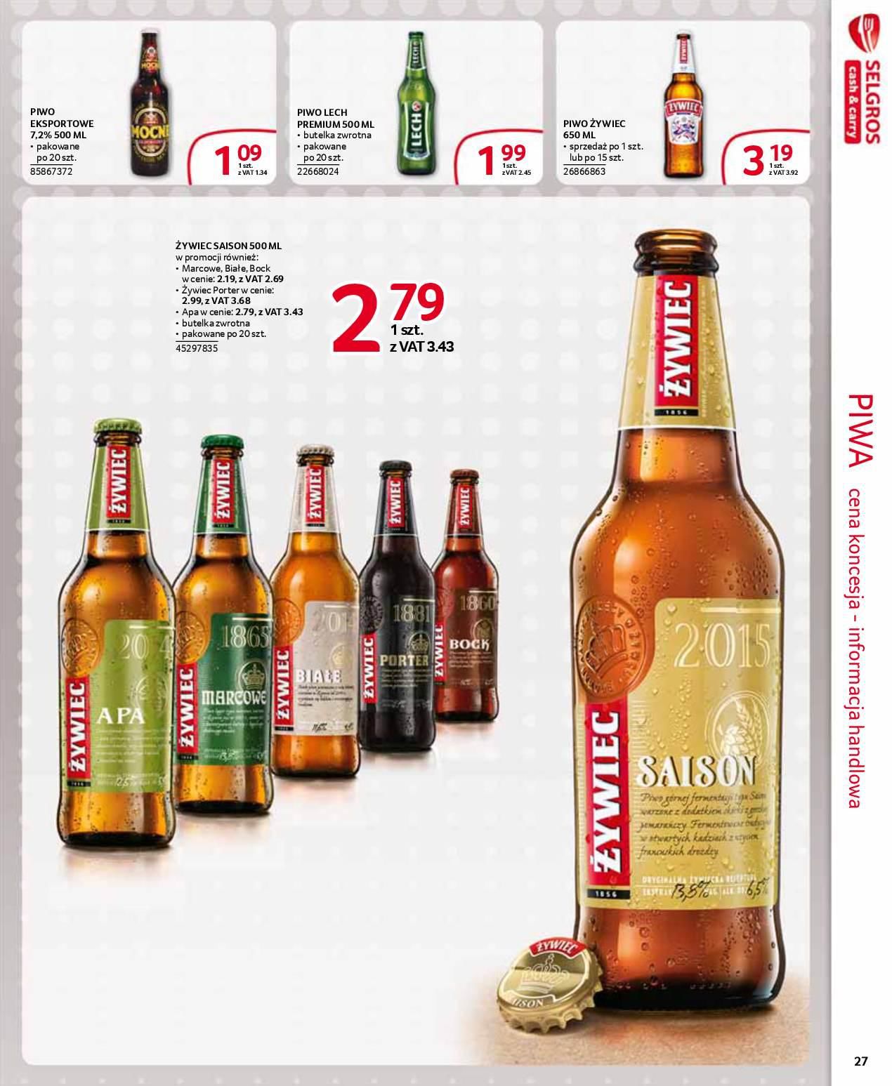 Gazetka promocyjna Selgros str. 25