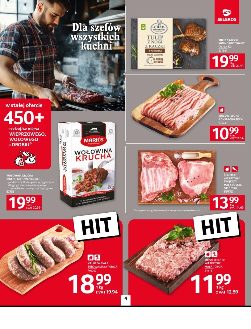 Gazetka promocyjna Selgros str. 4