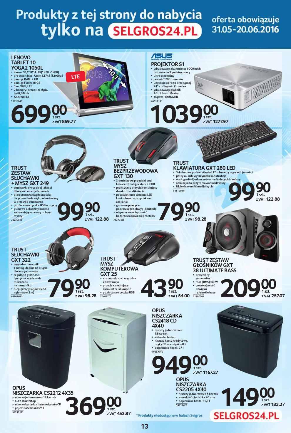 Gazetka promocyjna Selgros str. 13