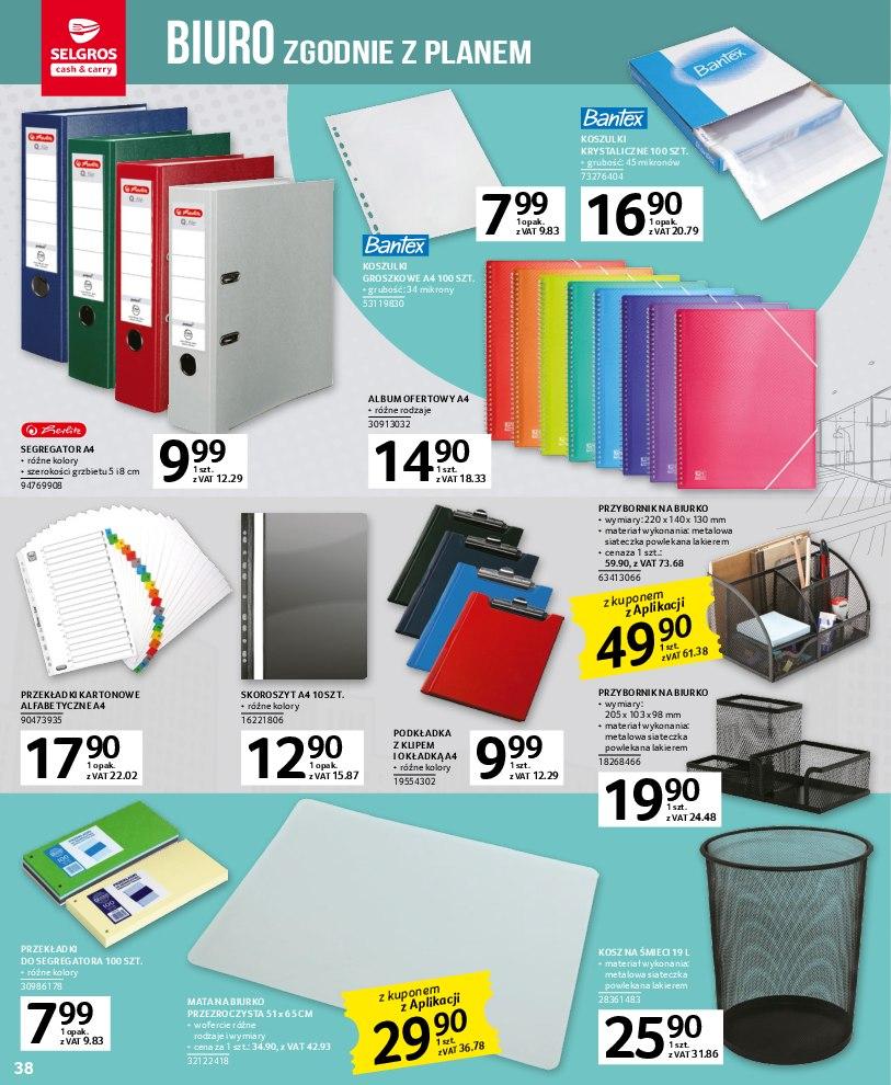 Gazetka promocyjna Selgros str. 38