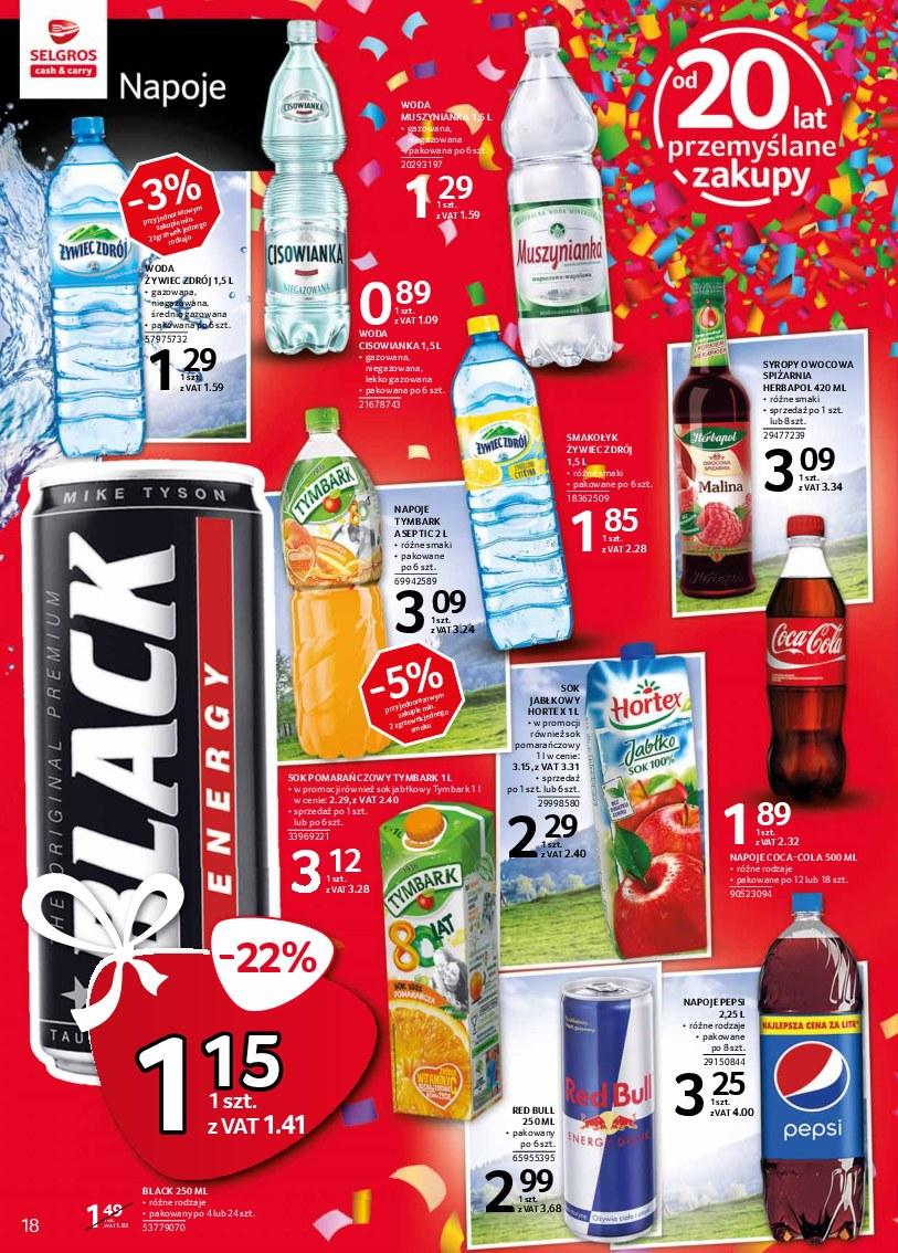 Gazetka promocyjna Selgros str. 18