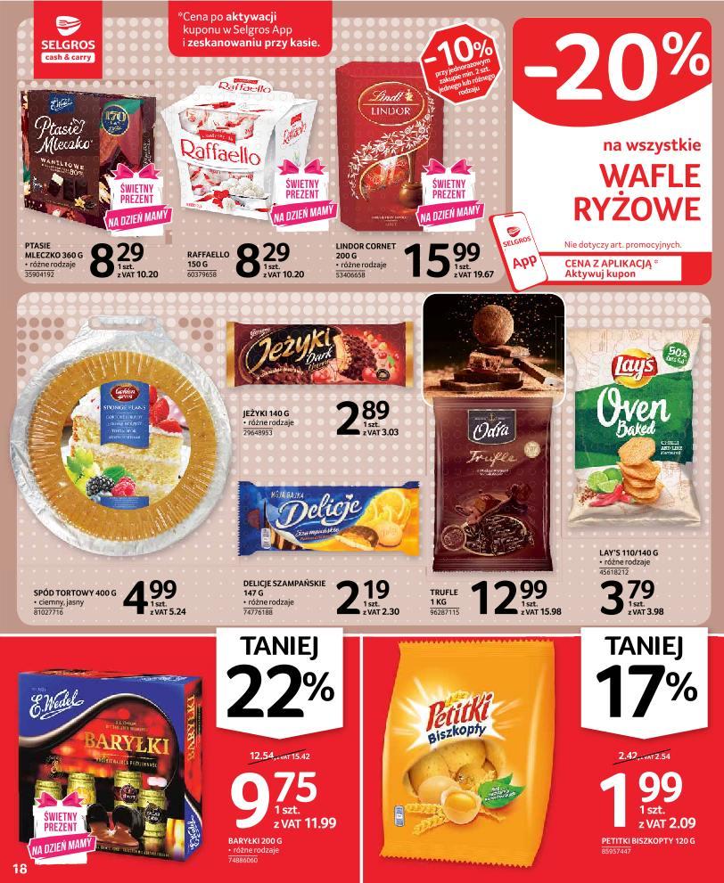 Gazetka promocyjna Selgros str. 18