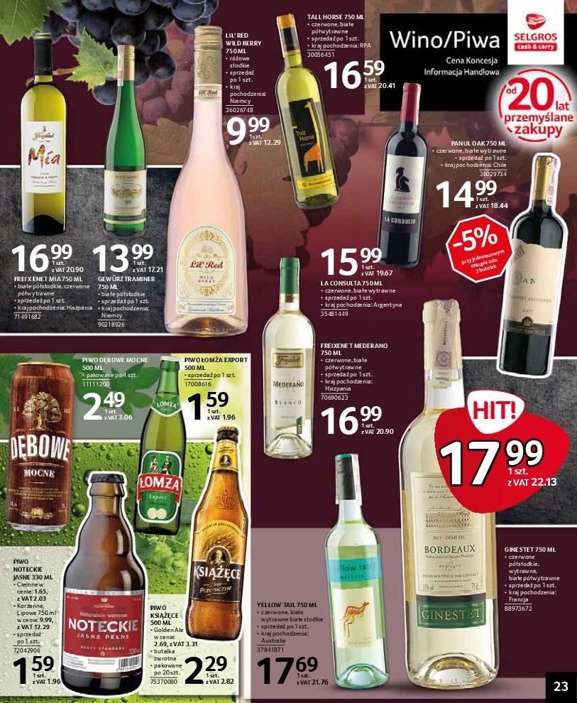 Gazetka promocyjna Selgros str. 23
