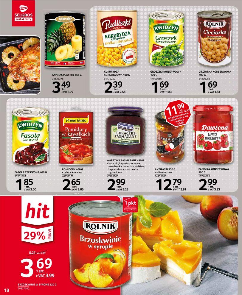 Gazetka promocyjna Selgros str. 18