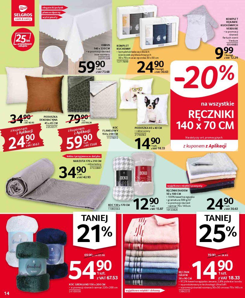 Gazetka promocyjna Selgros str. 14