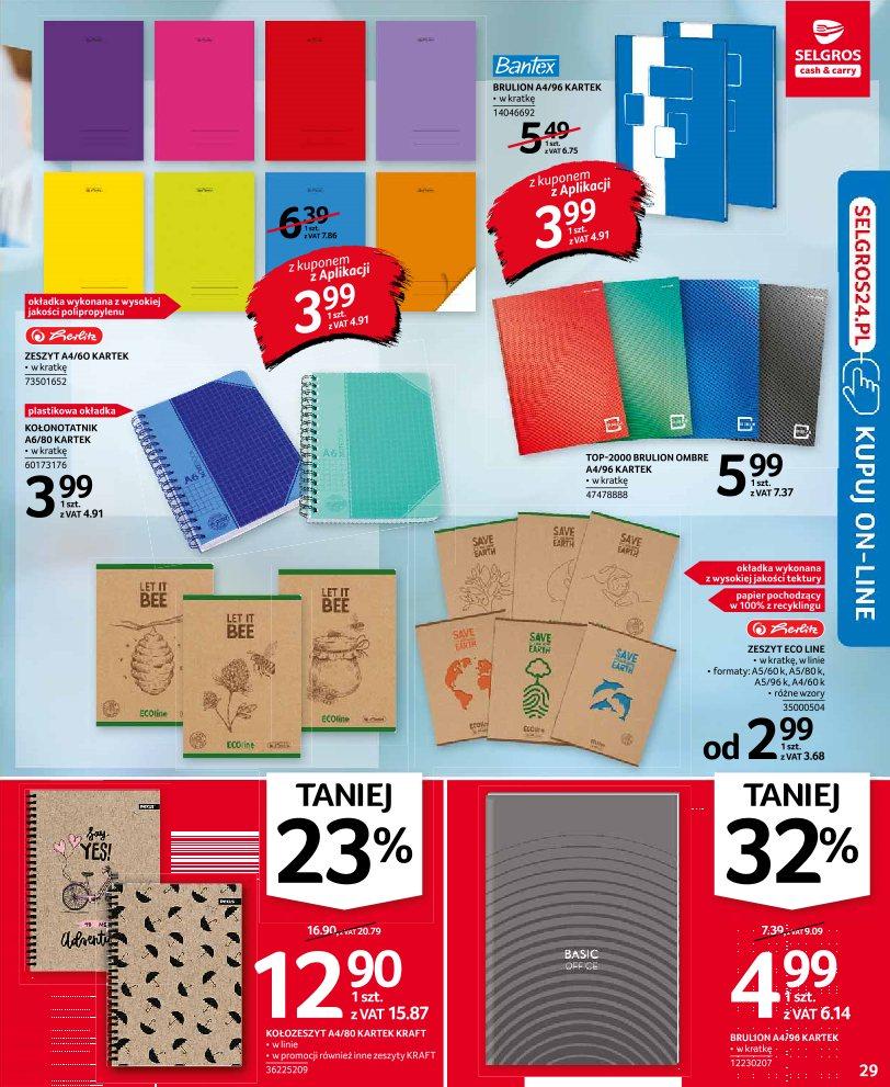 Gazetka promocyjna Selgros str. 29