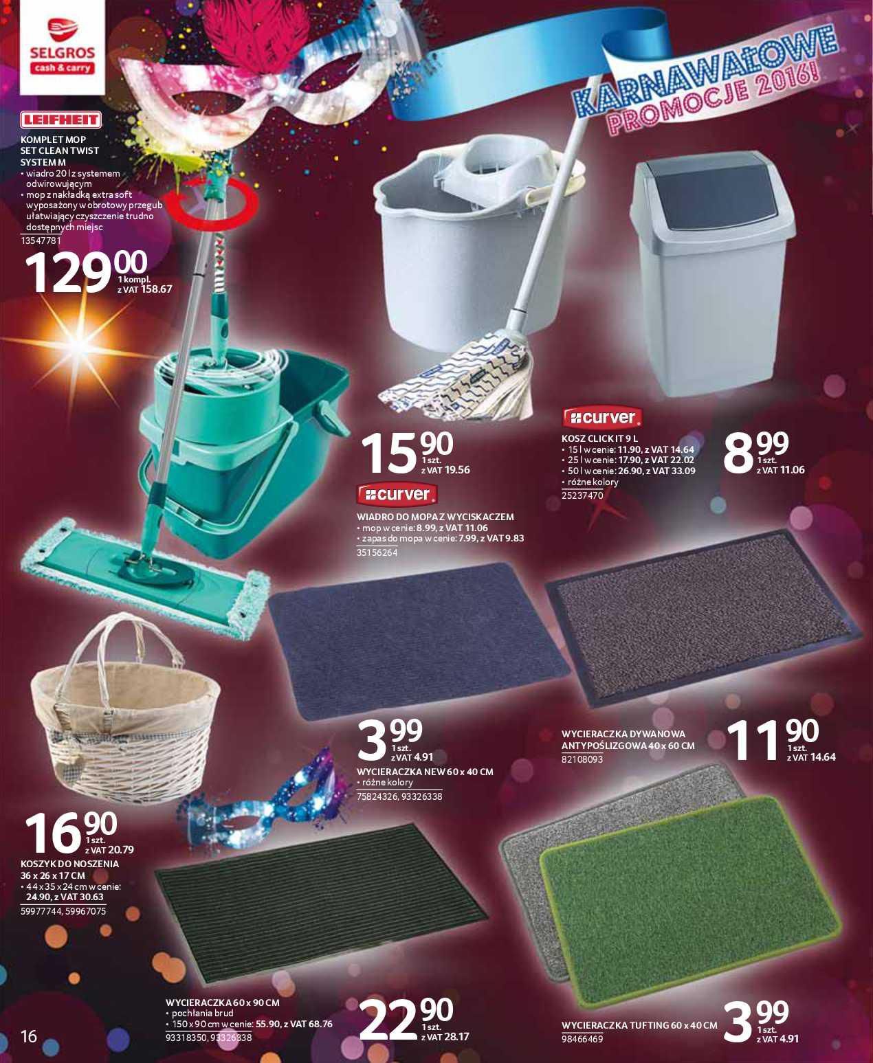 Gazetka promocyjna Selgros str. 16