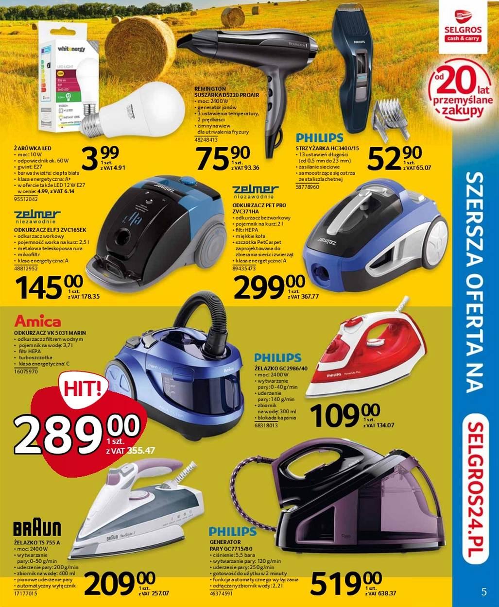 Gazetka promocyjna Selgros str. 5