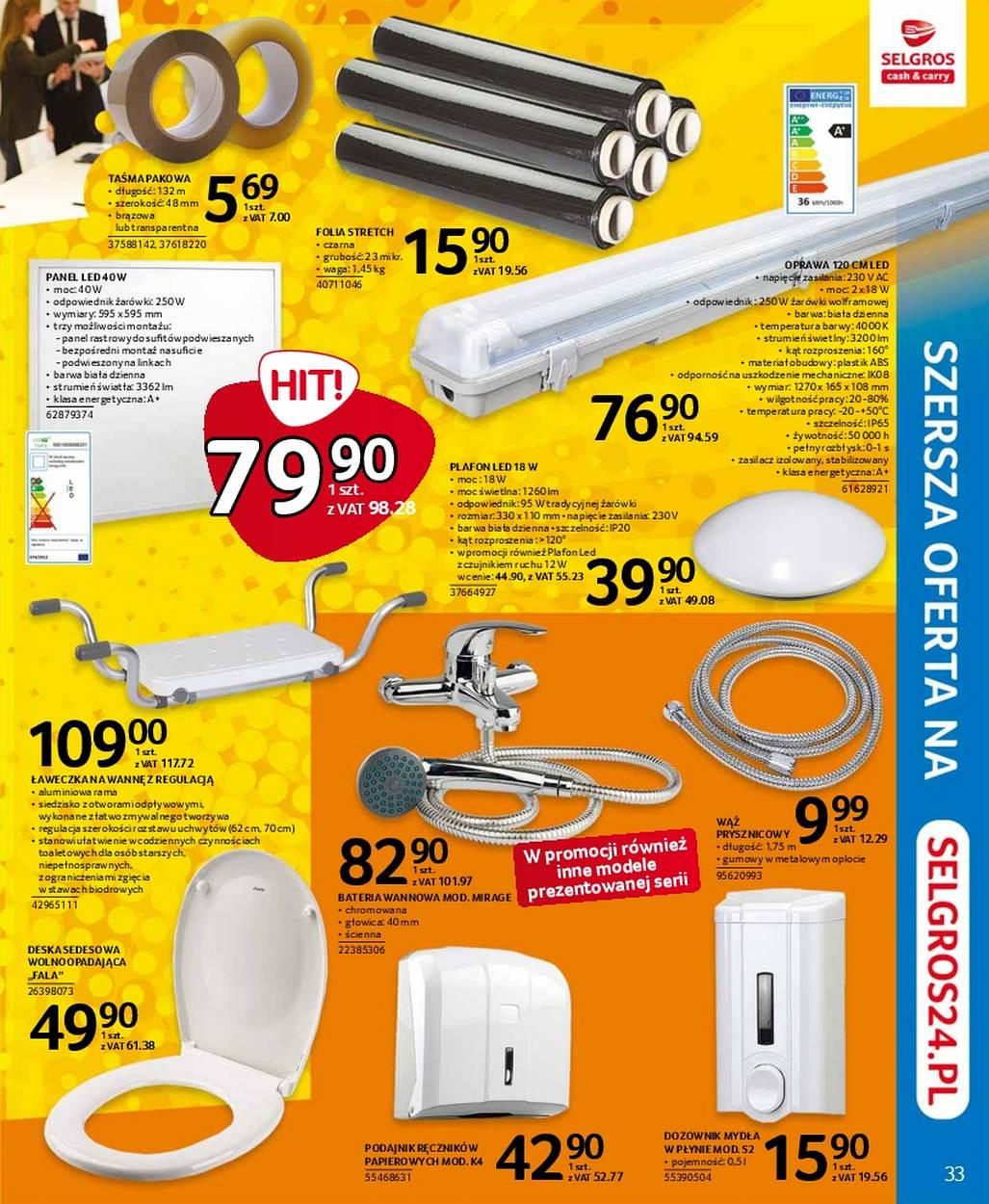 Gazetka promocyjna Selgros str. 33