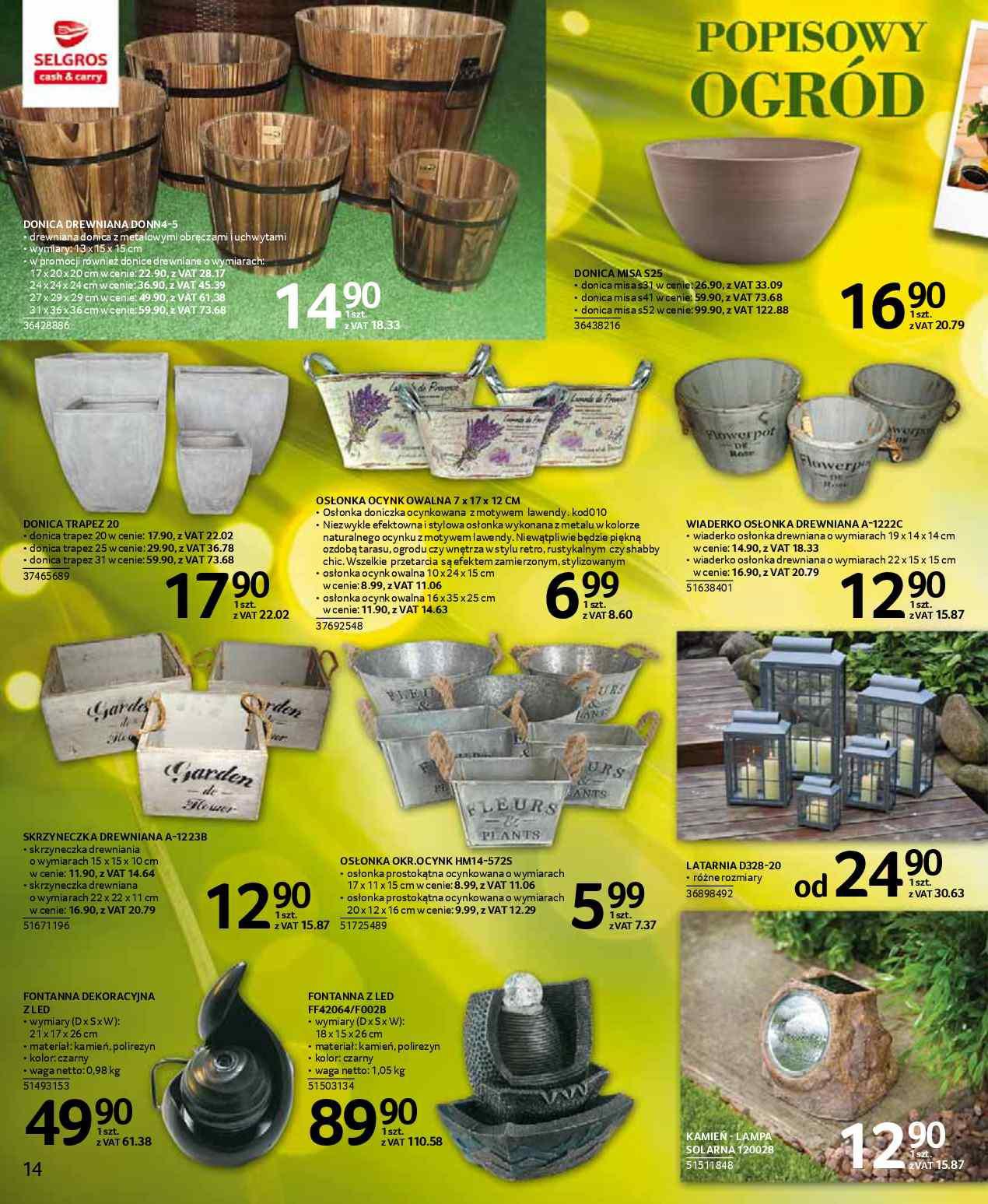 Gazetka promocyjna Selgros str. 14