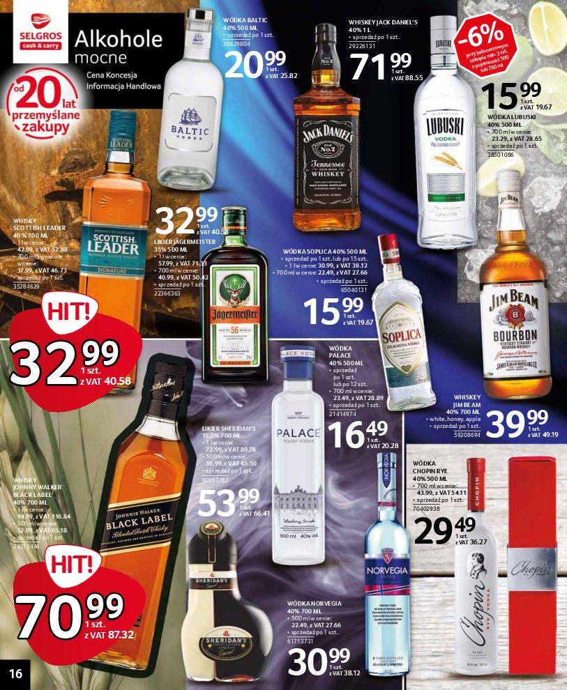 Gazetka promocyjna Selgros str. 16