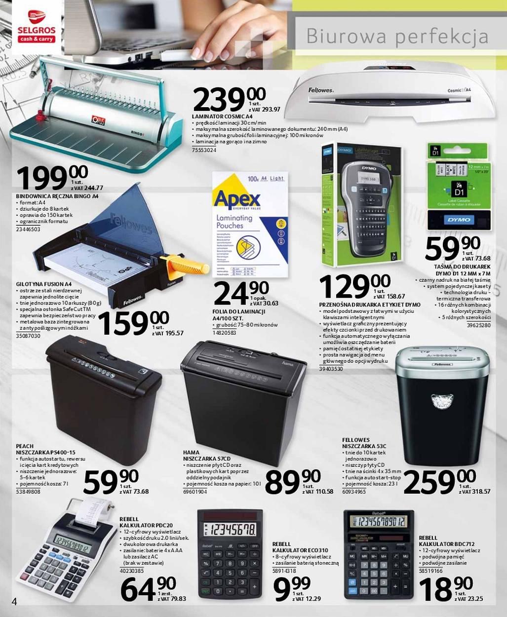 Gazetka promocyjna Selgros str. 4