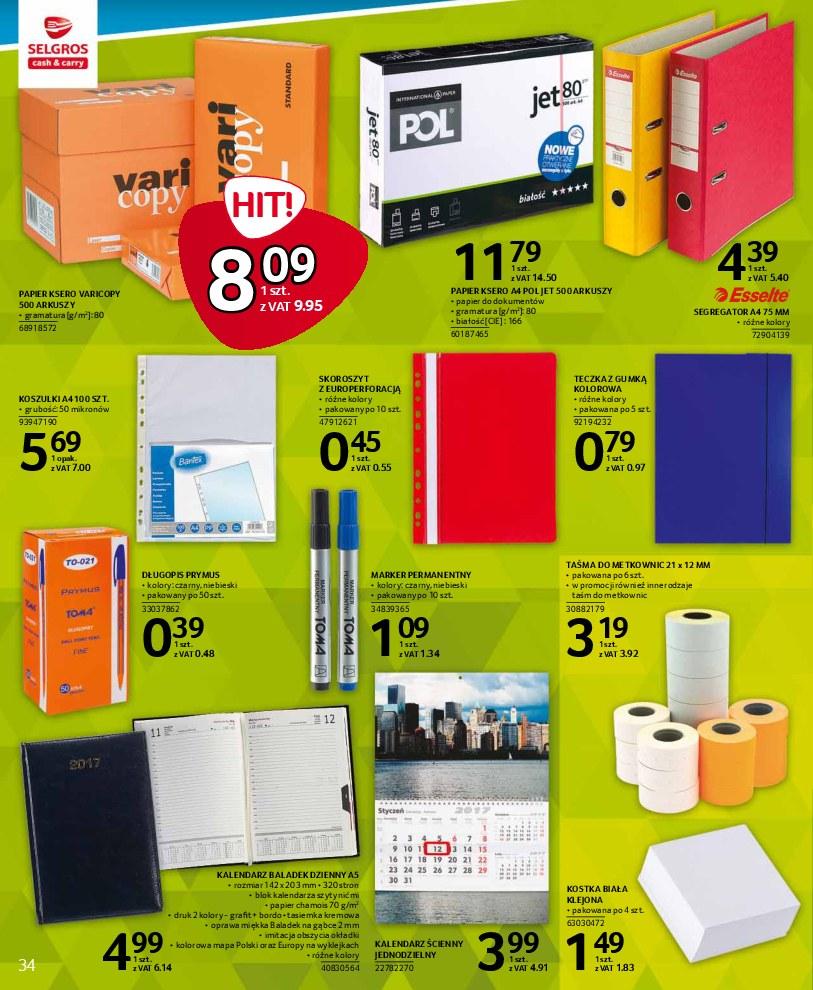 Gazetka promocyjna Selgros str. 34
