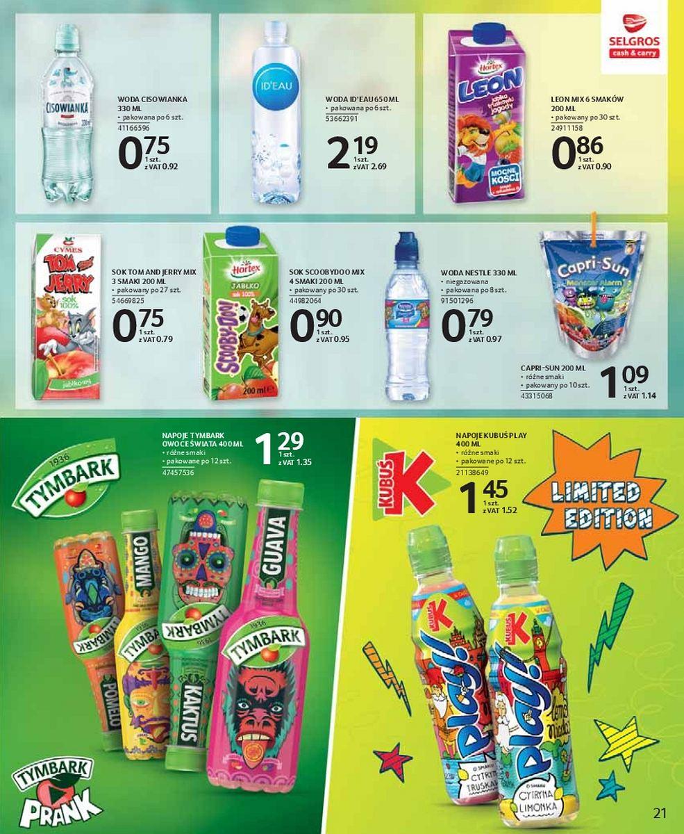 Gazetka promocyjna Selgros str. 21