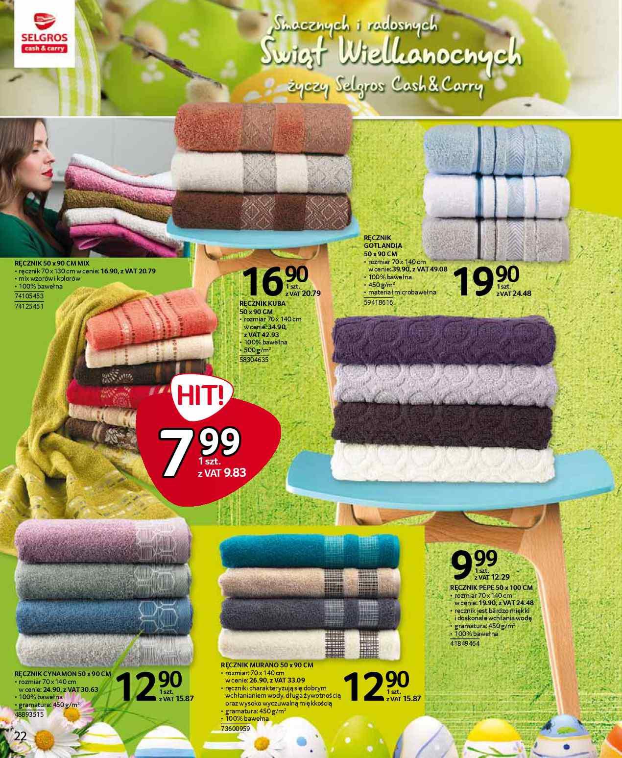 Gazetka promocyjna Selgros str. 22