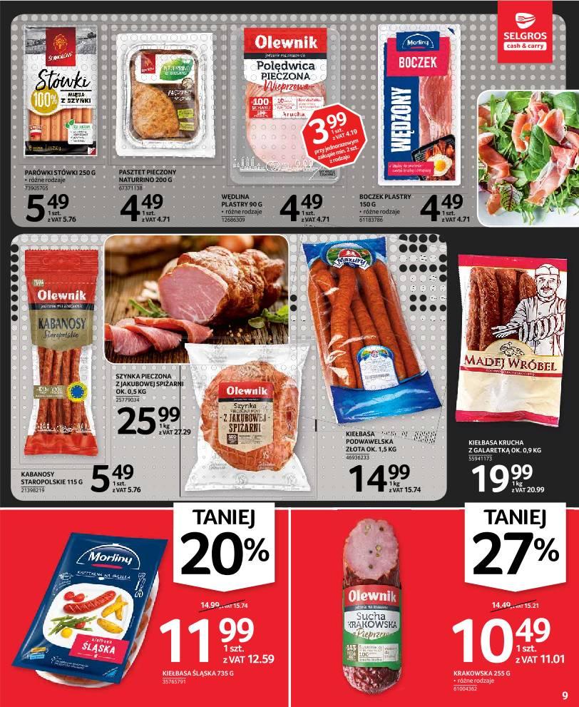 Gazetka promocyjna Selgros str. 9