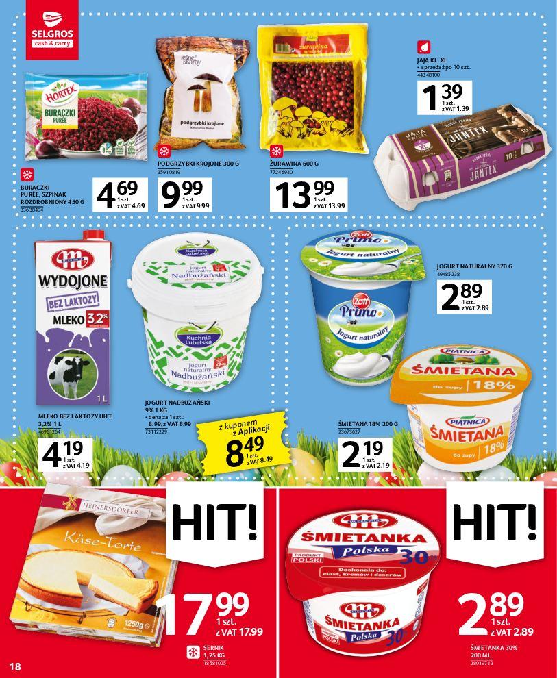 Gazetka promocyjna Selgros str. 18