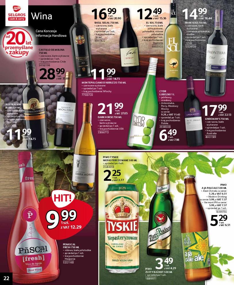 Gazetka promocyjna Selgros str. 22