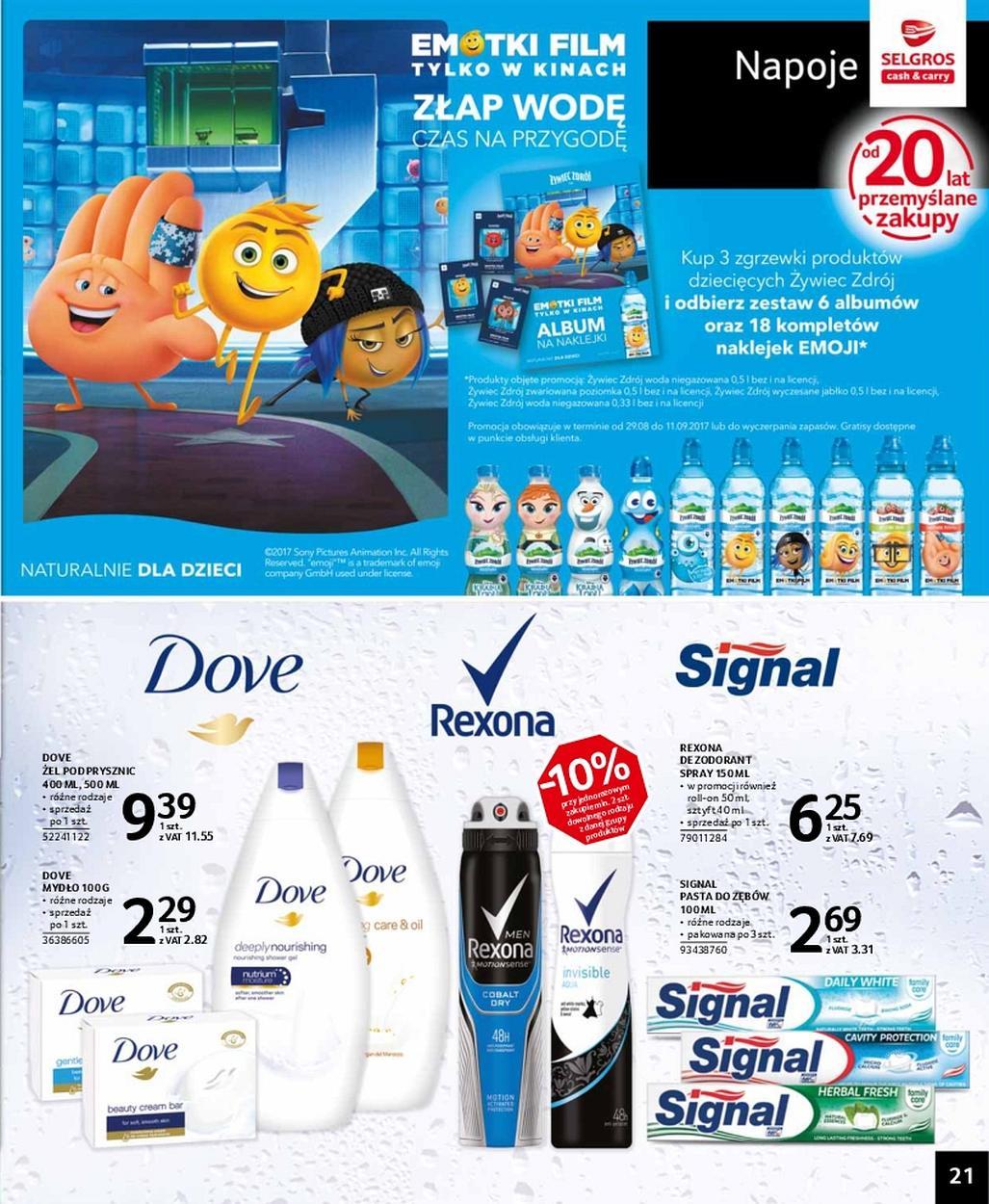 Gazetka promocyjna Selgros str. 21
