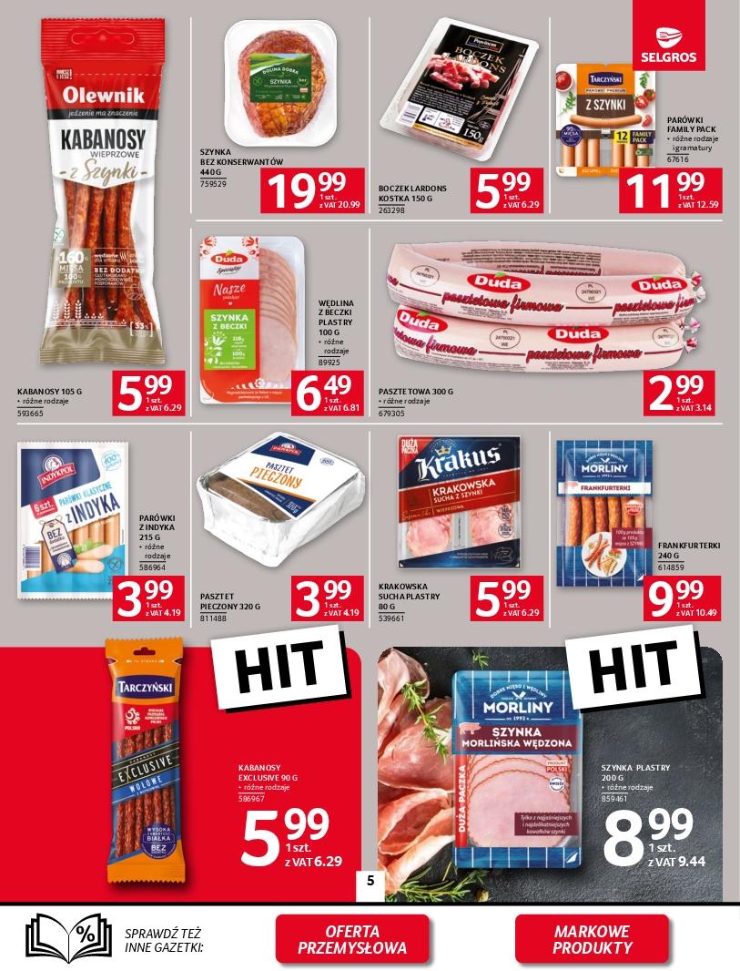 Gazetka promocyjna Selgros str. 5