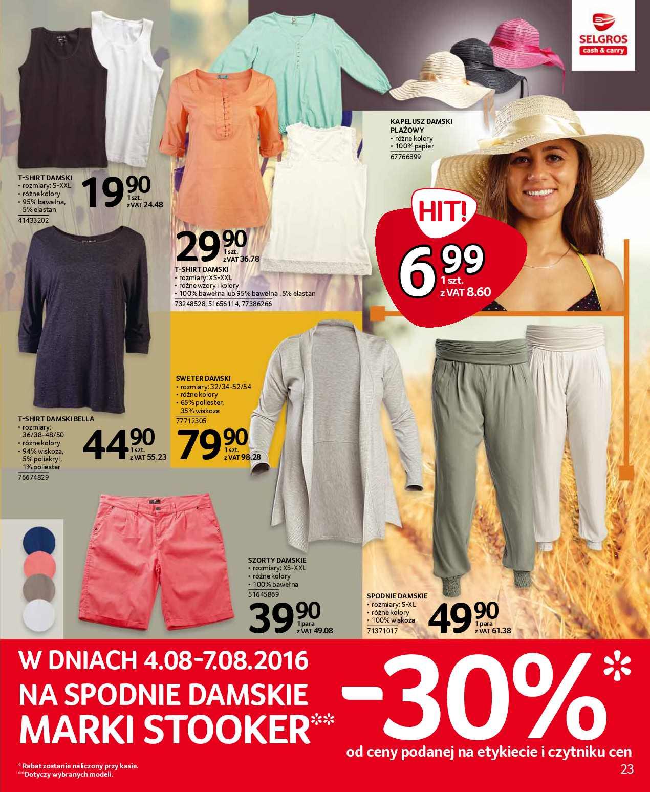 Gazetka promocyjna Selgros str. 23