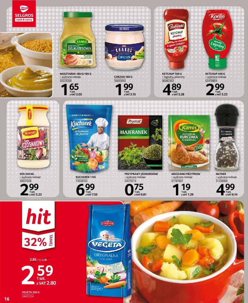 Gazetka promocyjna Selgros str. 16