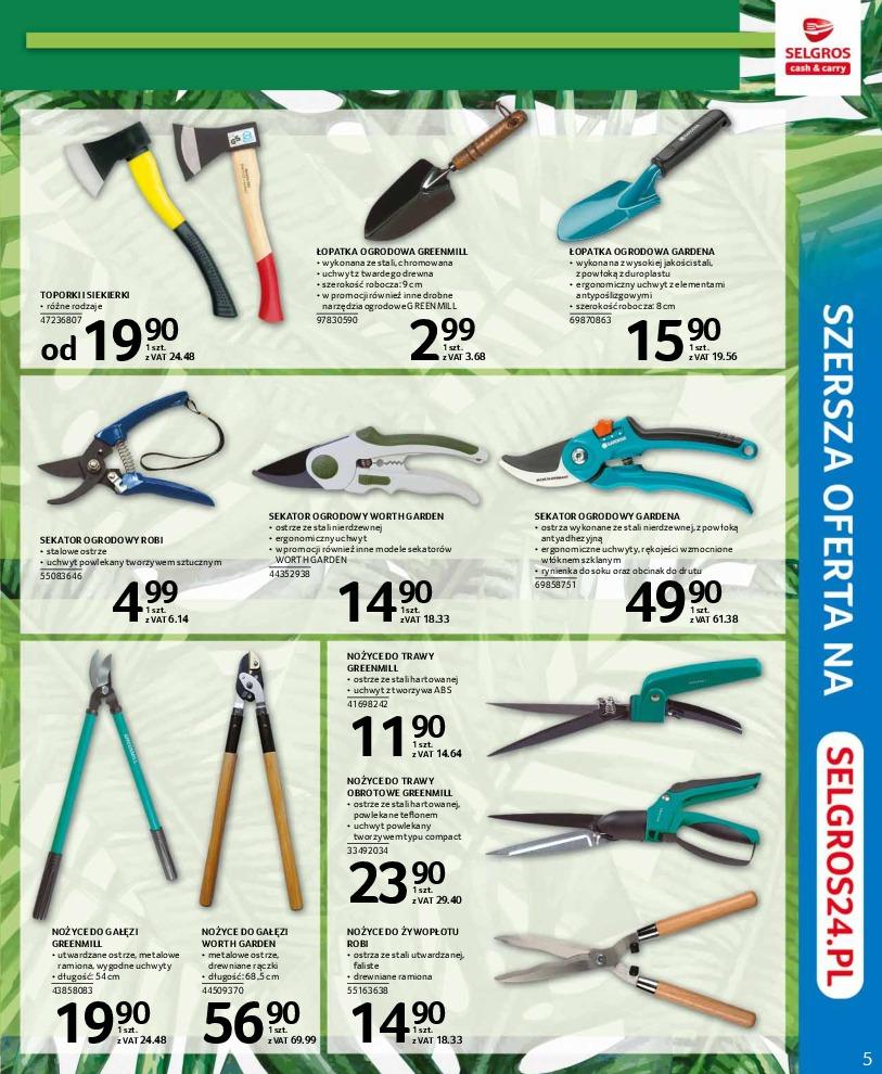 Gazetka promocyjna Selgros str. 5