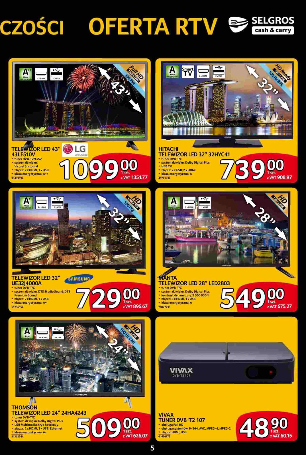 Gazetka promocyjna Selgros str. 5