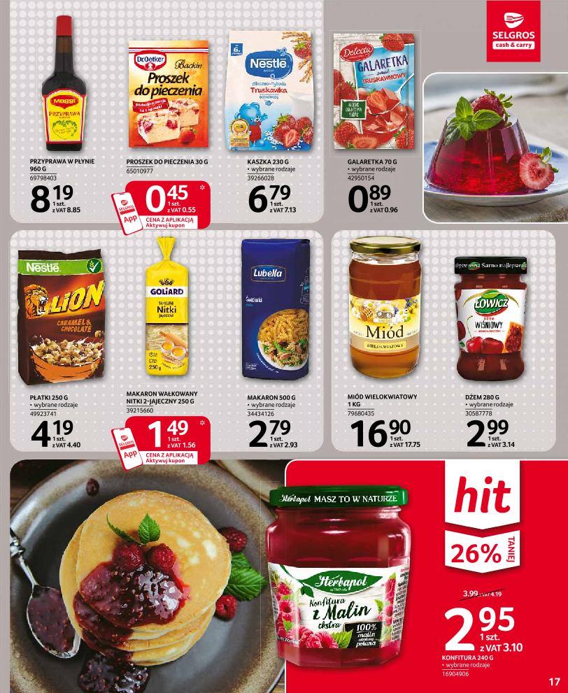 Gazetka promocyjna Selgros str. 17