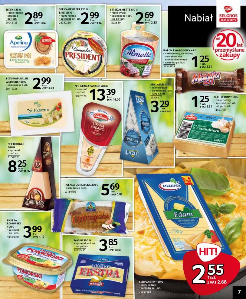 Gazetka promocyjna Selgros str. 7