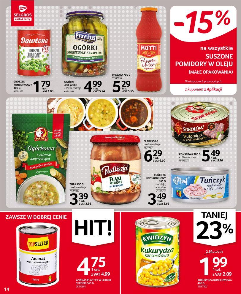 Gazetka promocyjna Selgros str. 14