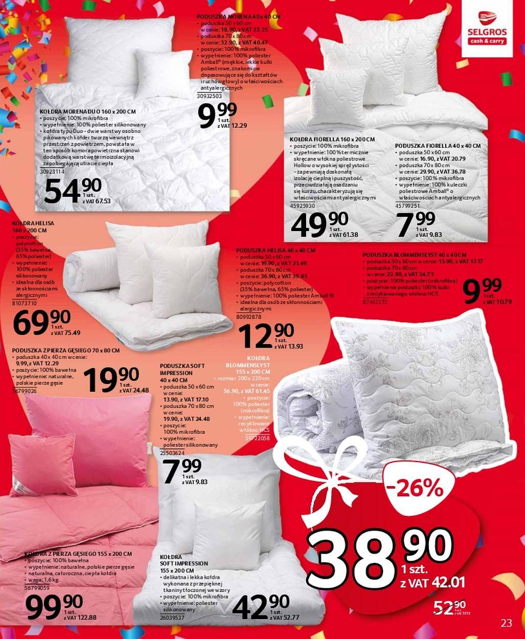 Gazetka promocyjna Selgros str. 23