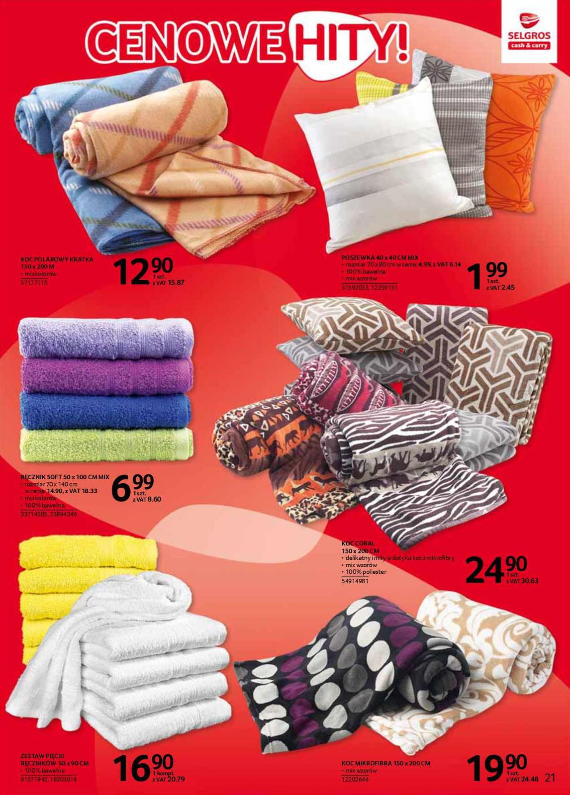 Gazetka promocyjna Selgros str. 21