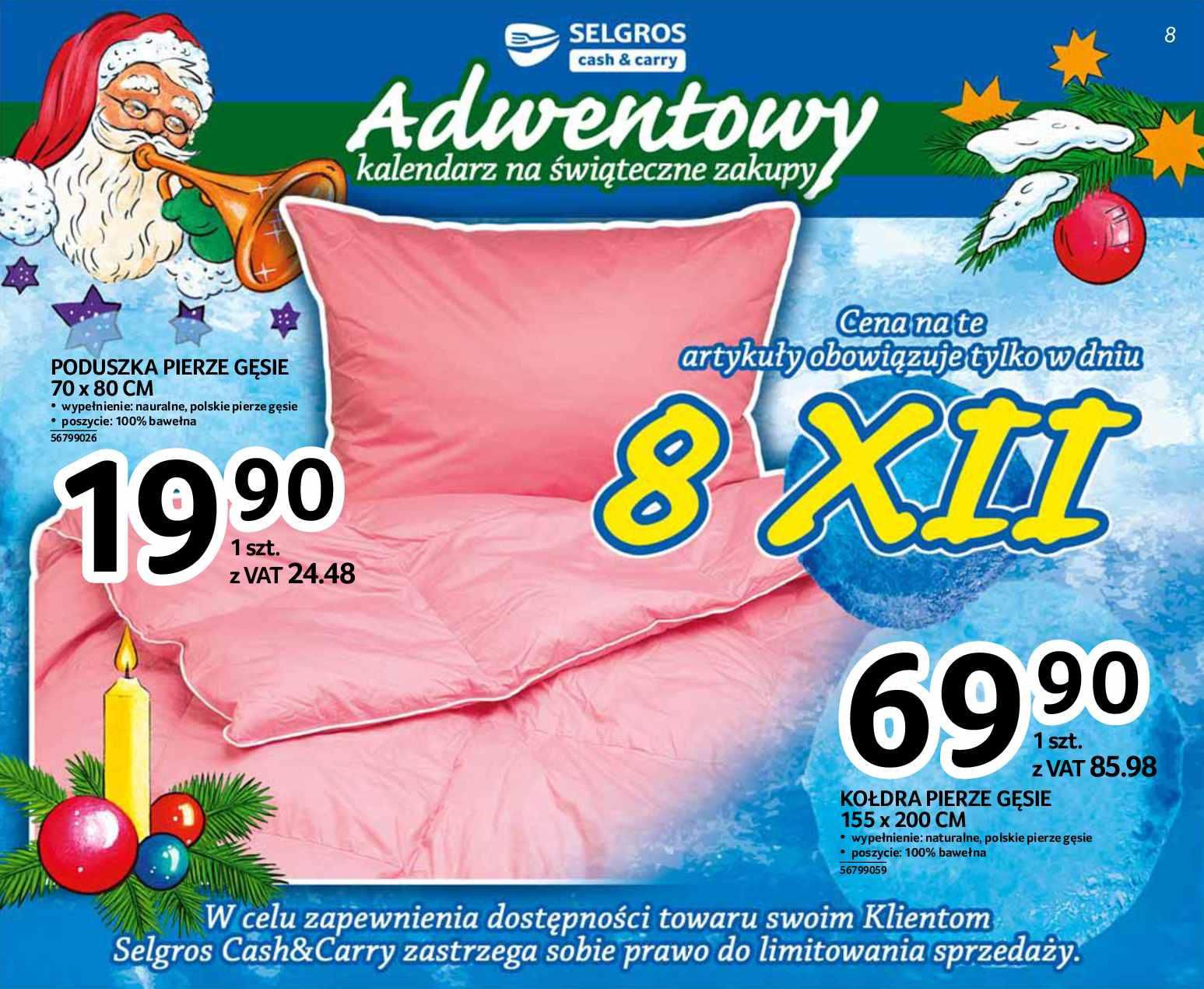 Gazetka promocyjna Selgros str. 8