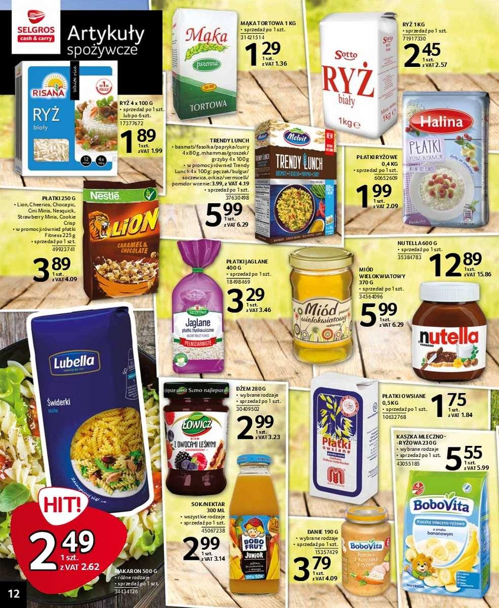 Gazetka promocyjna Selgros str. 12