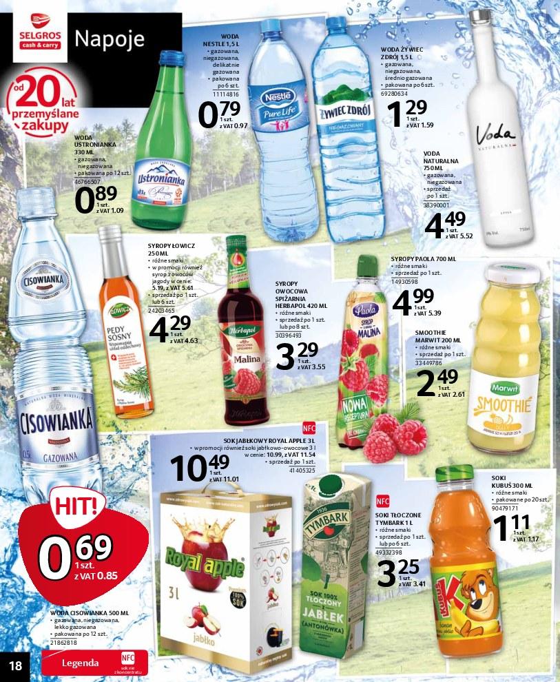 Gazetka promocyjna Selgros str. 18