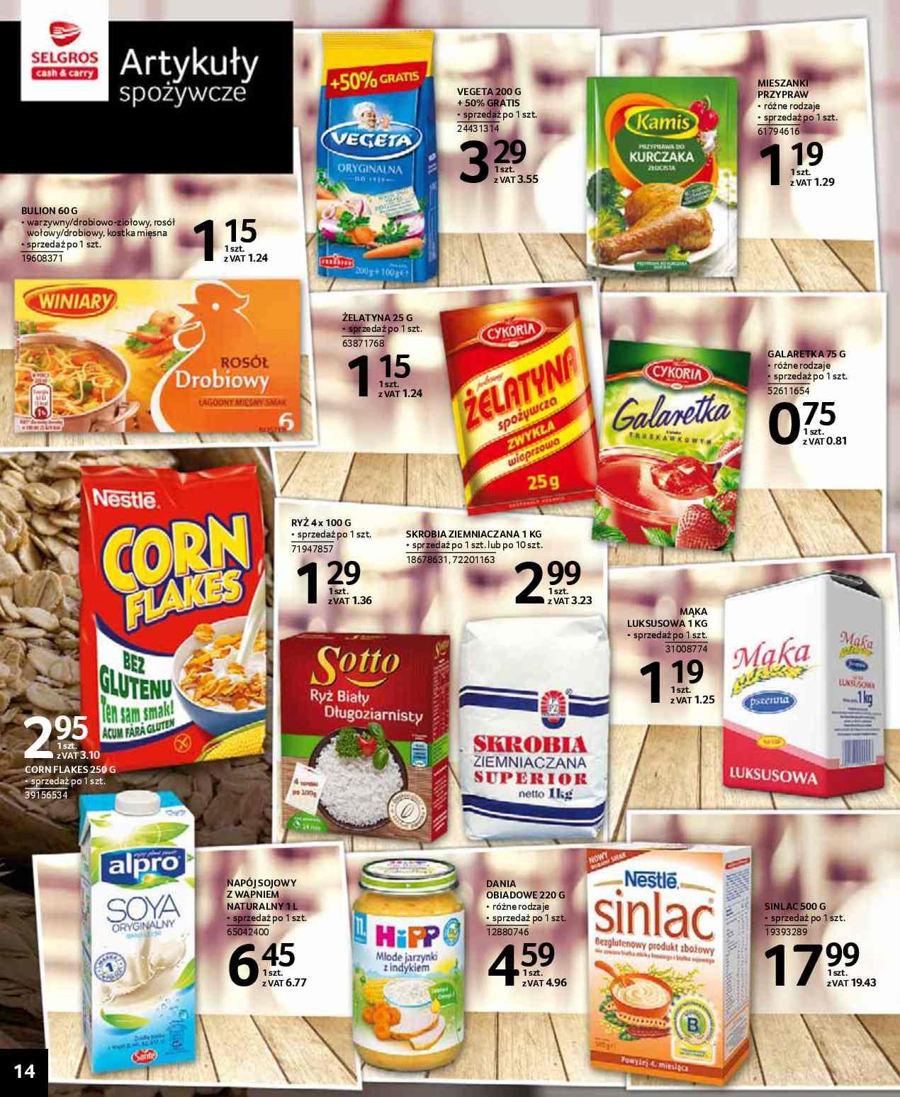 Gazetka promocyjna Selgros str. 14