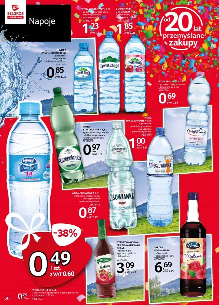 Gazetka promocyjna Selgros str. 20