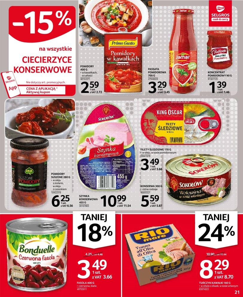 Gazetka promocyjna Selgros str. 21