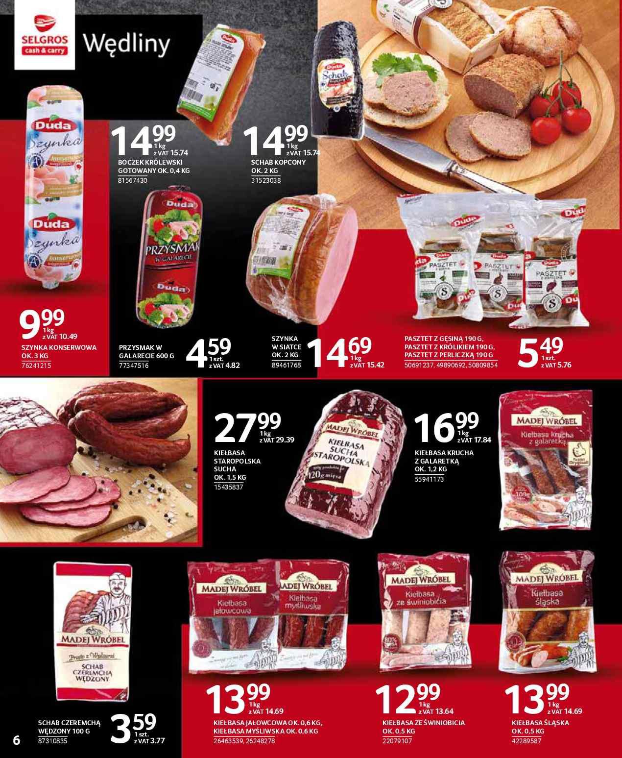 Gazetka promocyjna Selgros str. 6