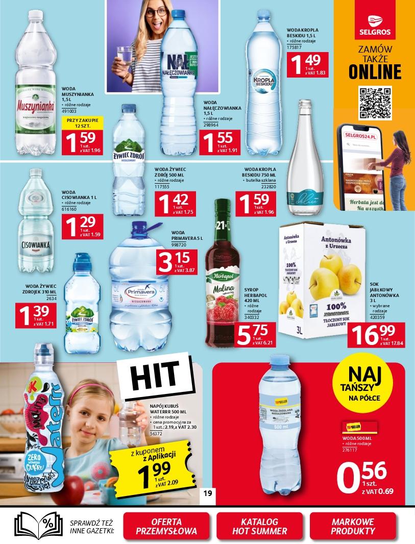 Gazetka promocyjna Selgros str. 19