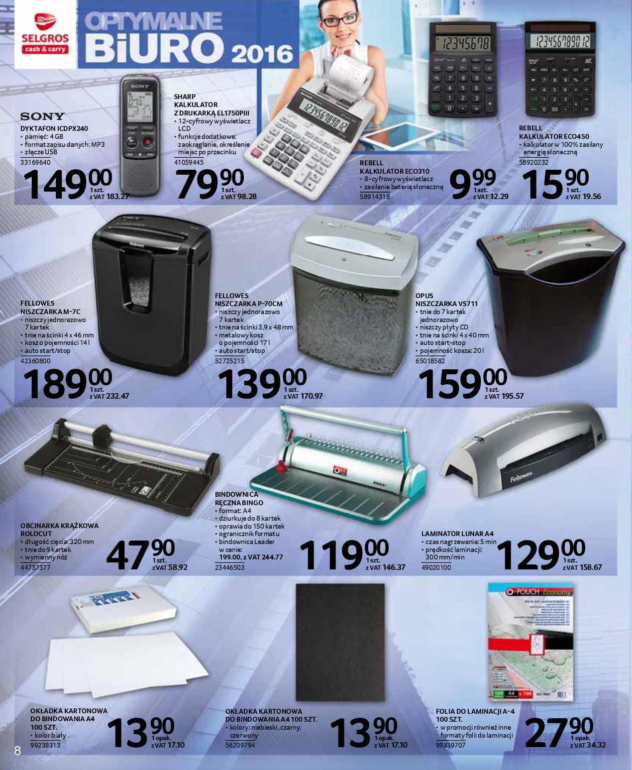 Gazetka promocyjna Selgros str. 8