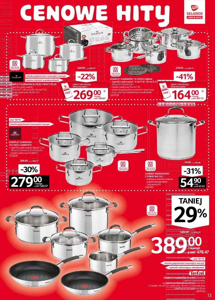 Gazetka promocyjna Selgros str. 13