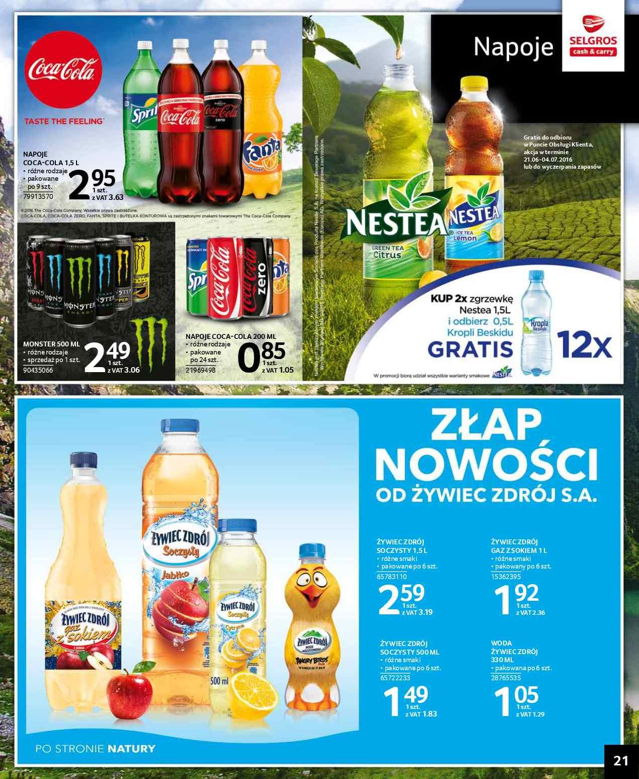 Gazetka promocyjna Selgros str. 21