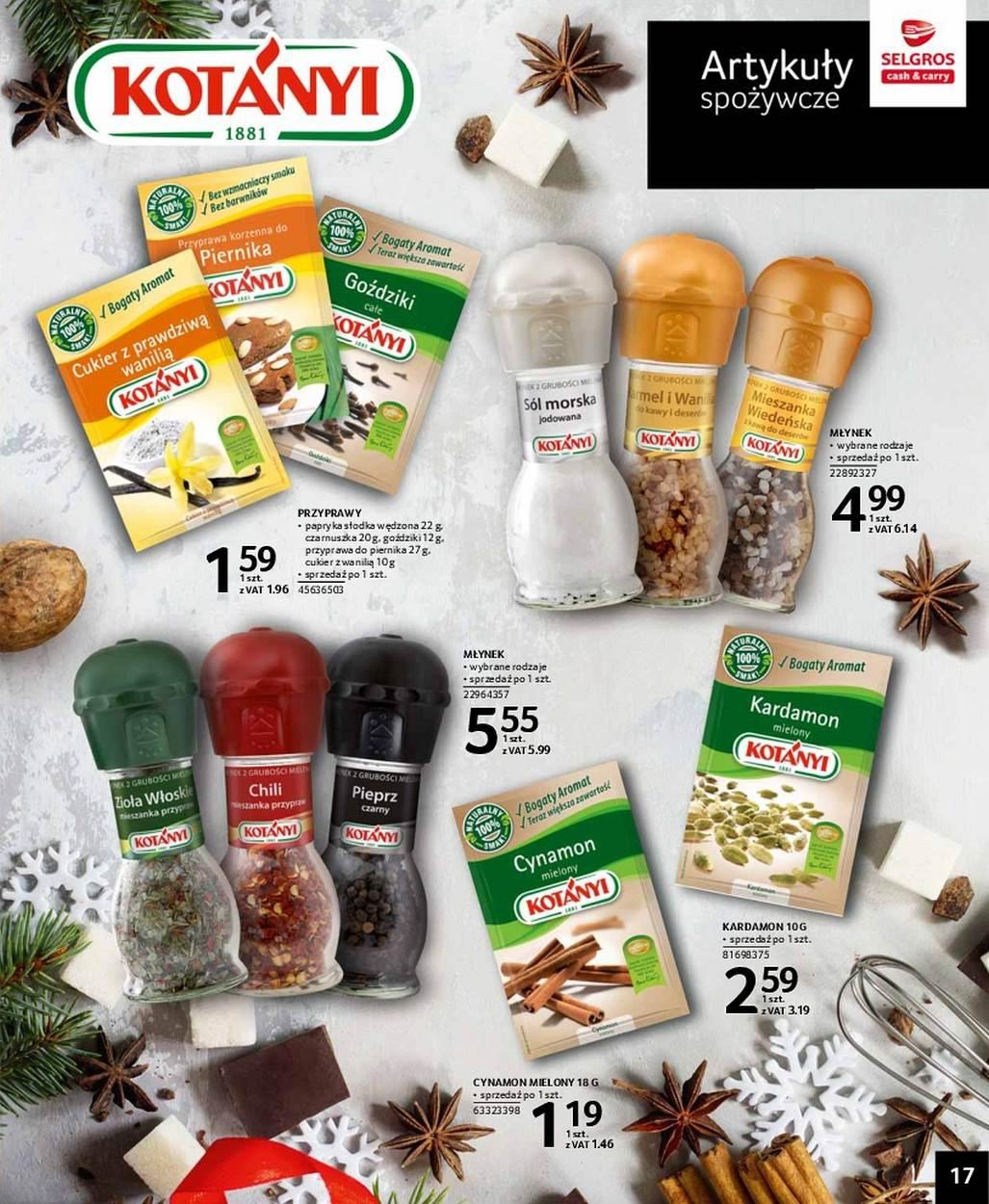 Gazetka promocyjna Selgros str. 17