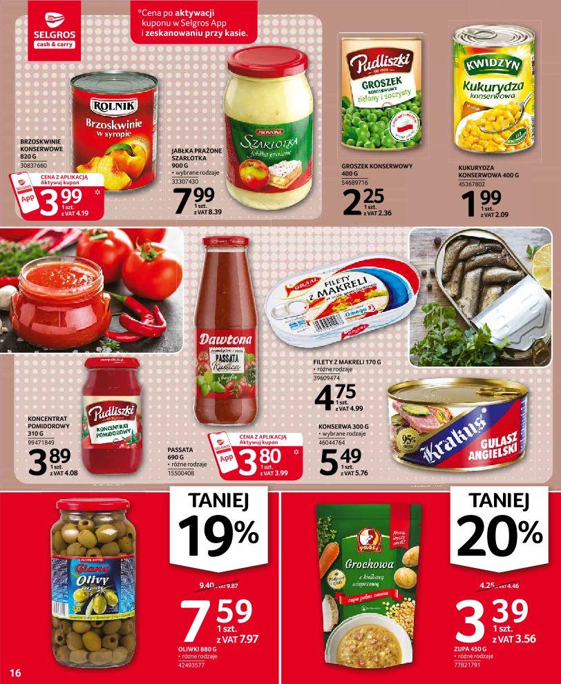 Gazetka promocyjna Selgros str. 16